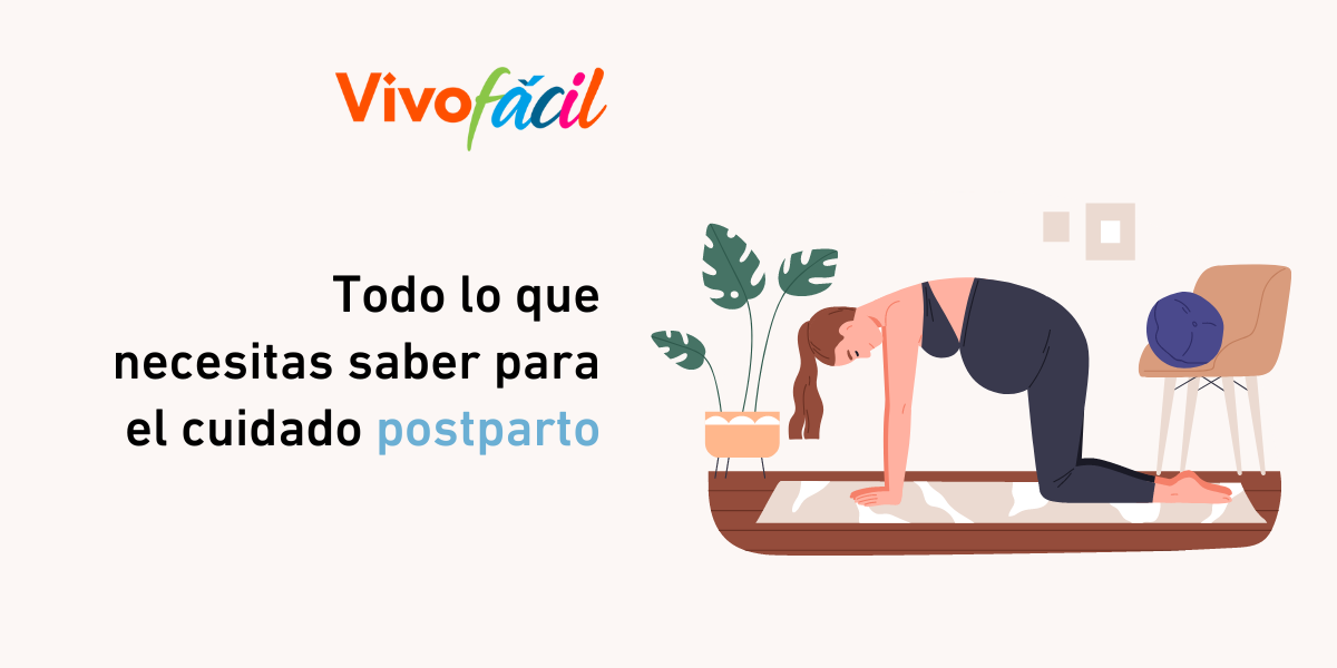 Cuidados postparto: Nutrición, ejercicios y fisioterapia