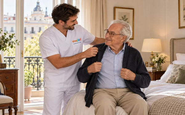 Cuidado de personas mayores en Madrid: servicio a domicilio