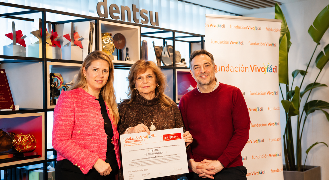 El compromiso social de Dentsu, avalado por el Sello de Empresa Socialmente Responsable