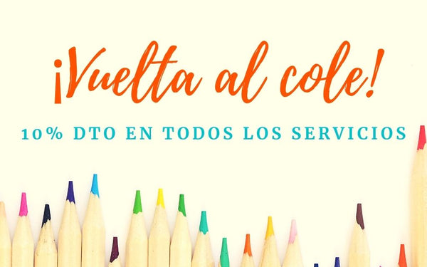¡La Vuelta al cole! con 10% de descuento