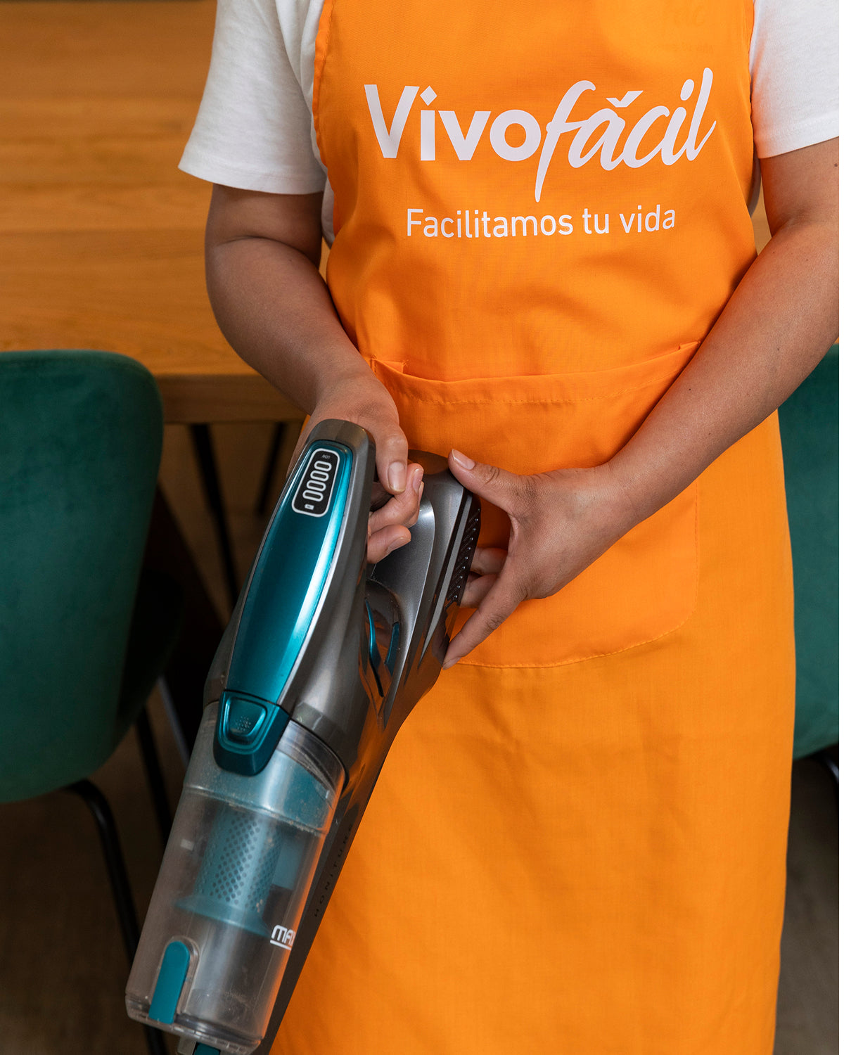 Limpieza y plancha a domicilio pasado de aspiradora barrido sin polvo Vivofácil
