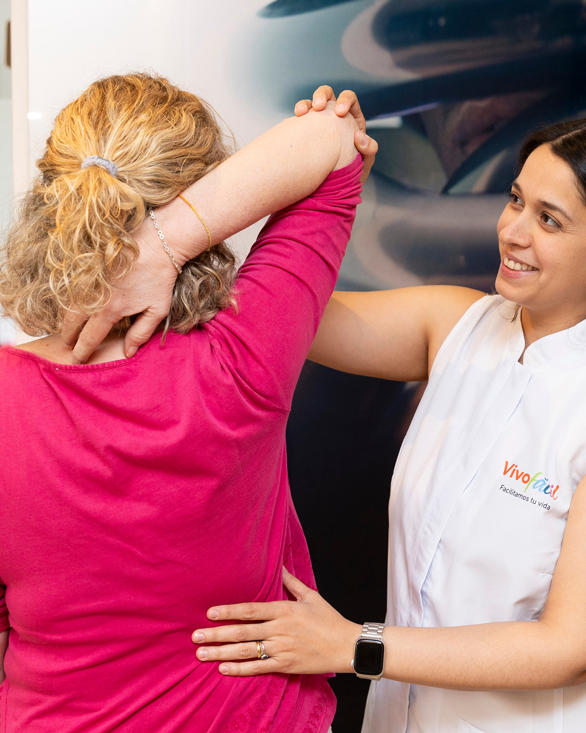 Fisioterapia rehabilitadora para aliviar dolencias con Vivofácil
