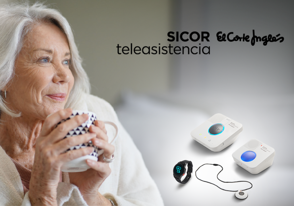 Sicor Teleasistencia El Corte Inglés y Vivofácil colaboran para mejorar la calidad de vida de personas mayores y dependientes en todo el territorio español